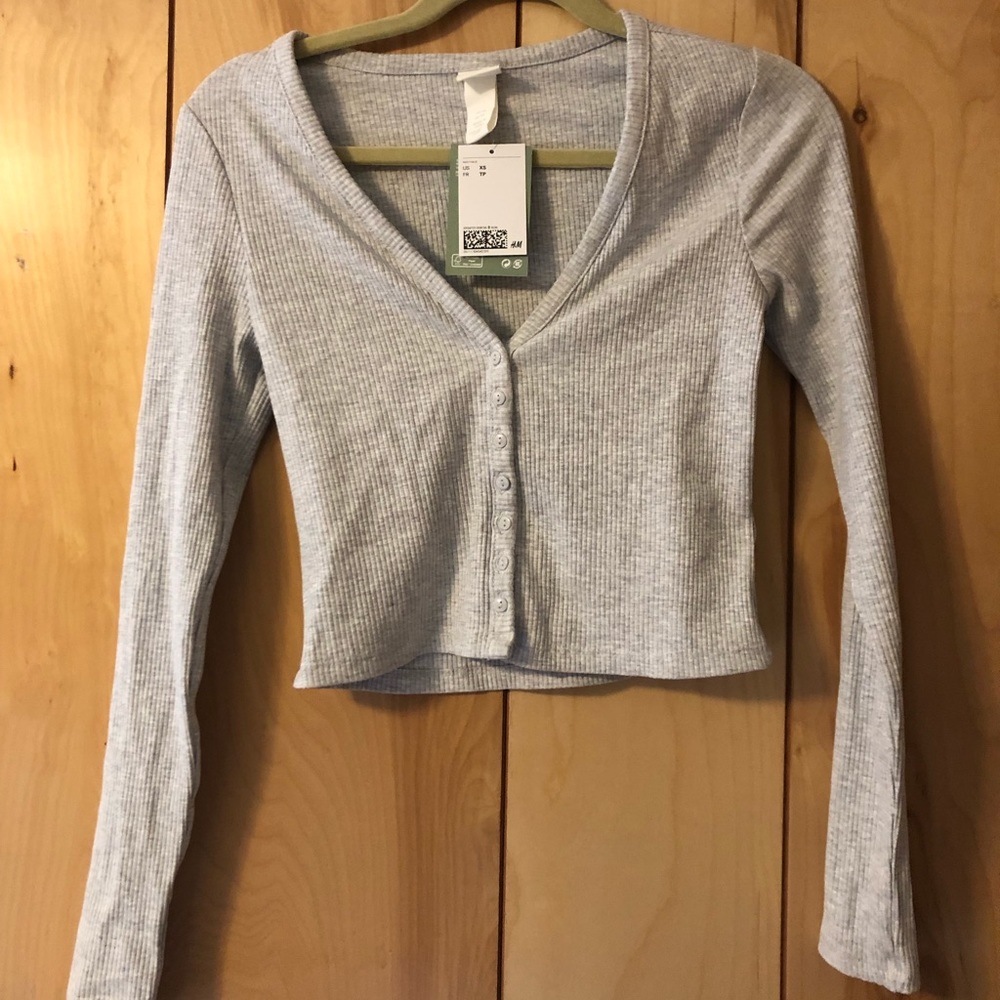 H&M Ribbed Cardigan